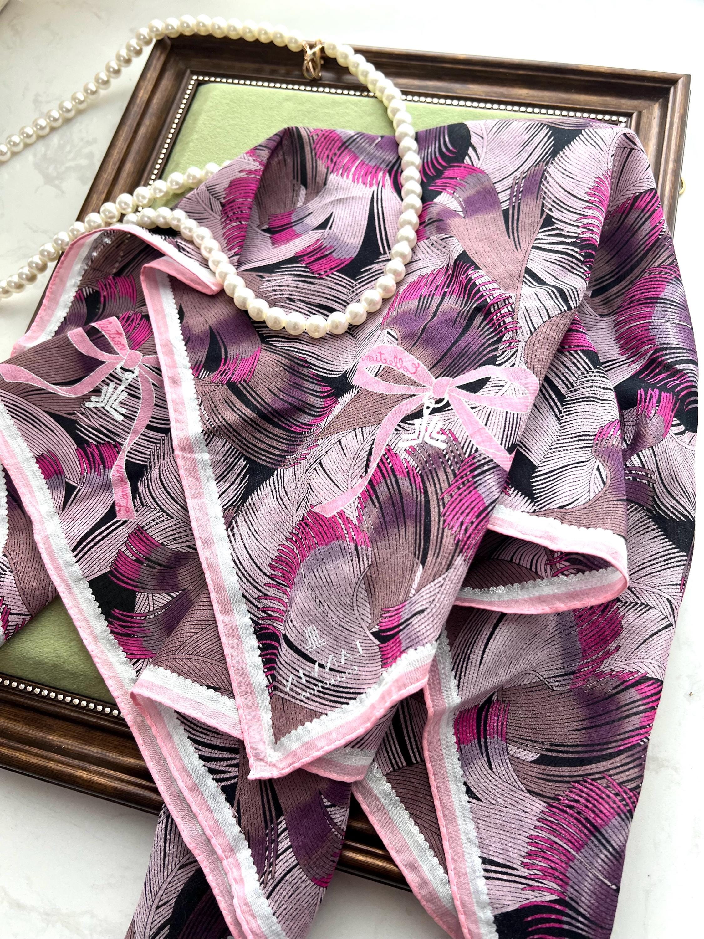 Lanvin Vintage Cotton Scarf - Large Square