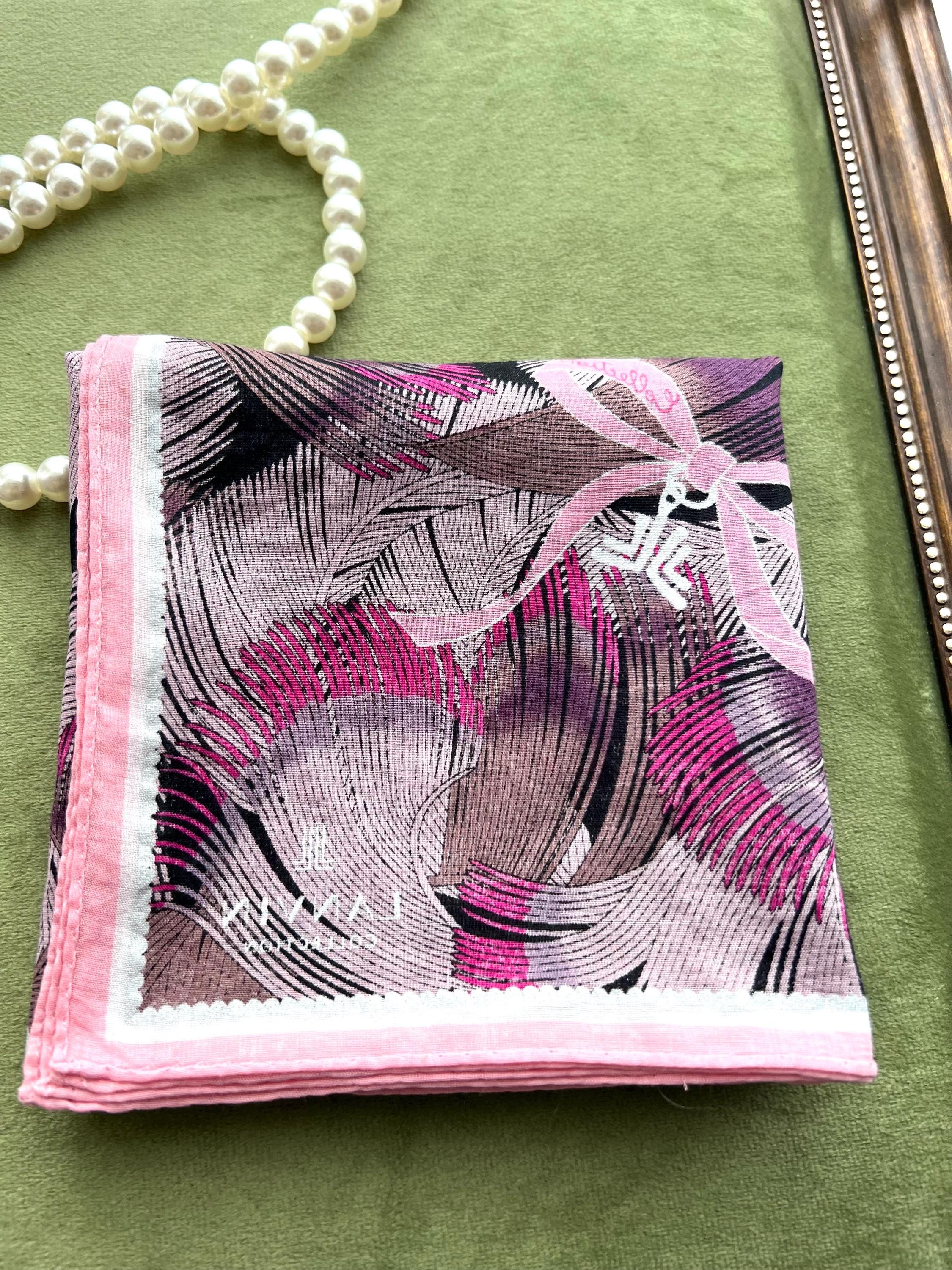 Lanvin Vintage Cotton Scarf - Large Square