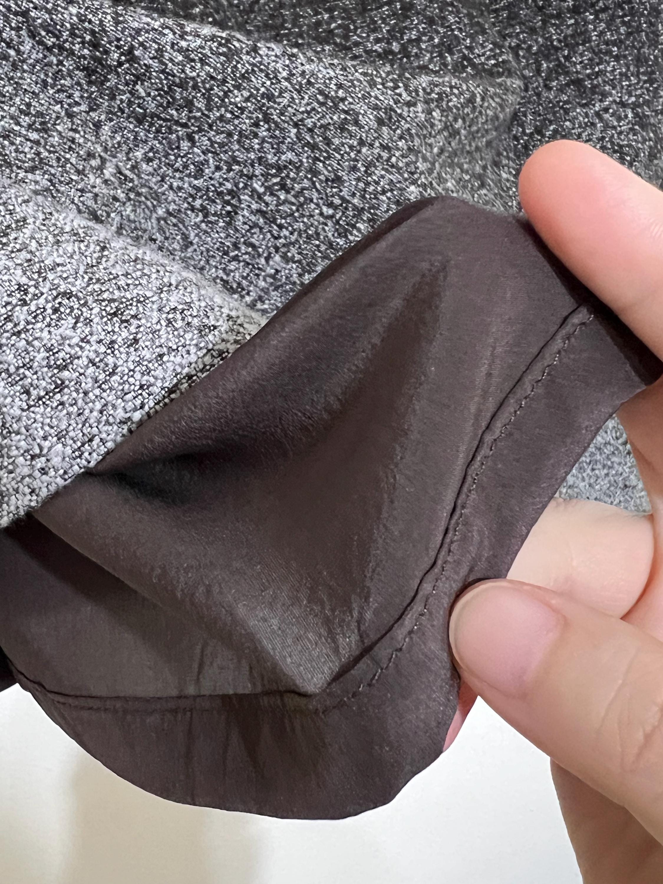 Vintage Loro Piana Ombre Skirt: Cashmere Silk Blend, Italian Made