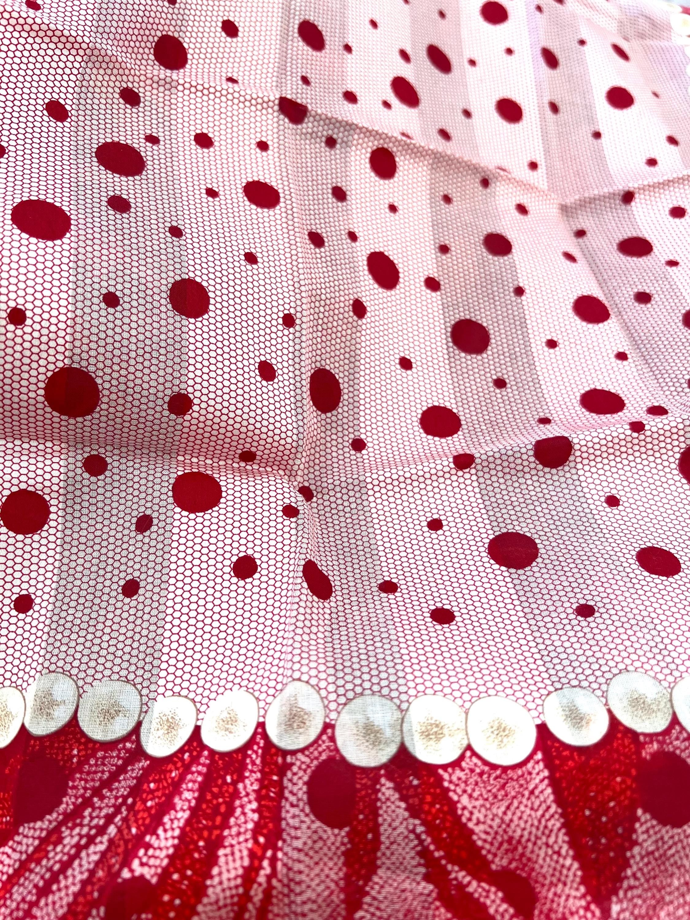 Vintage Lanvin Scarf: Cotton Square Scarf