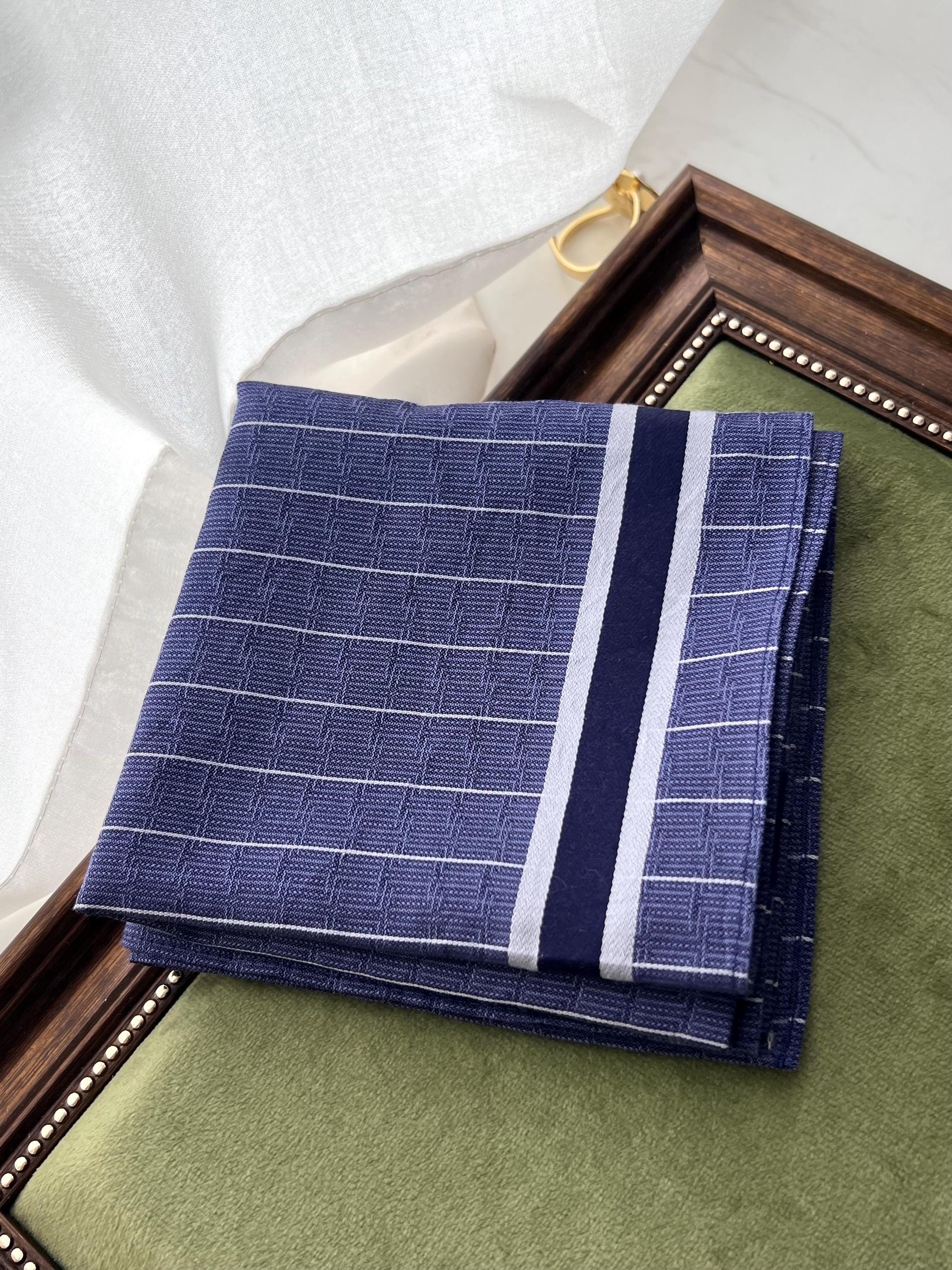 90s Vintage Lanvin Scarf: Rare Cotton Square - Never Worn