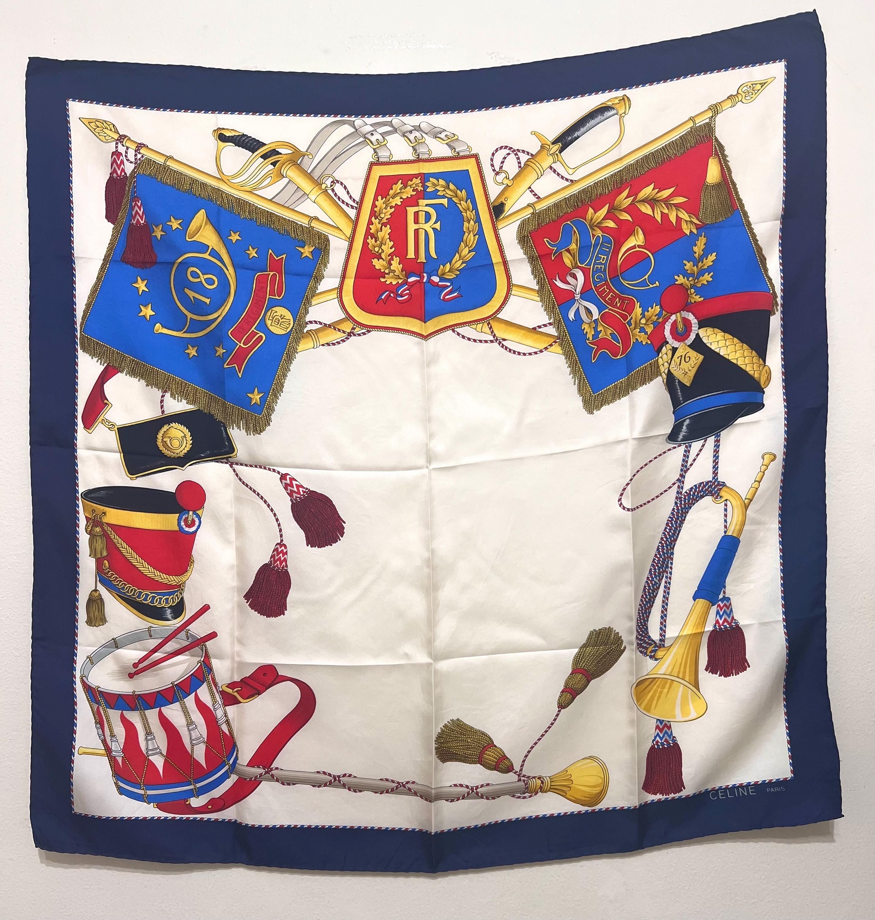 Celine Scarf – 100% Silk, 86*87cm