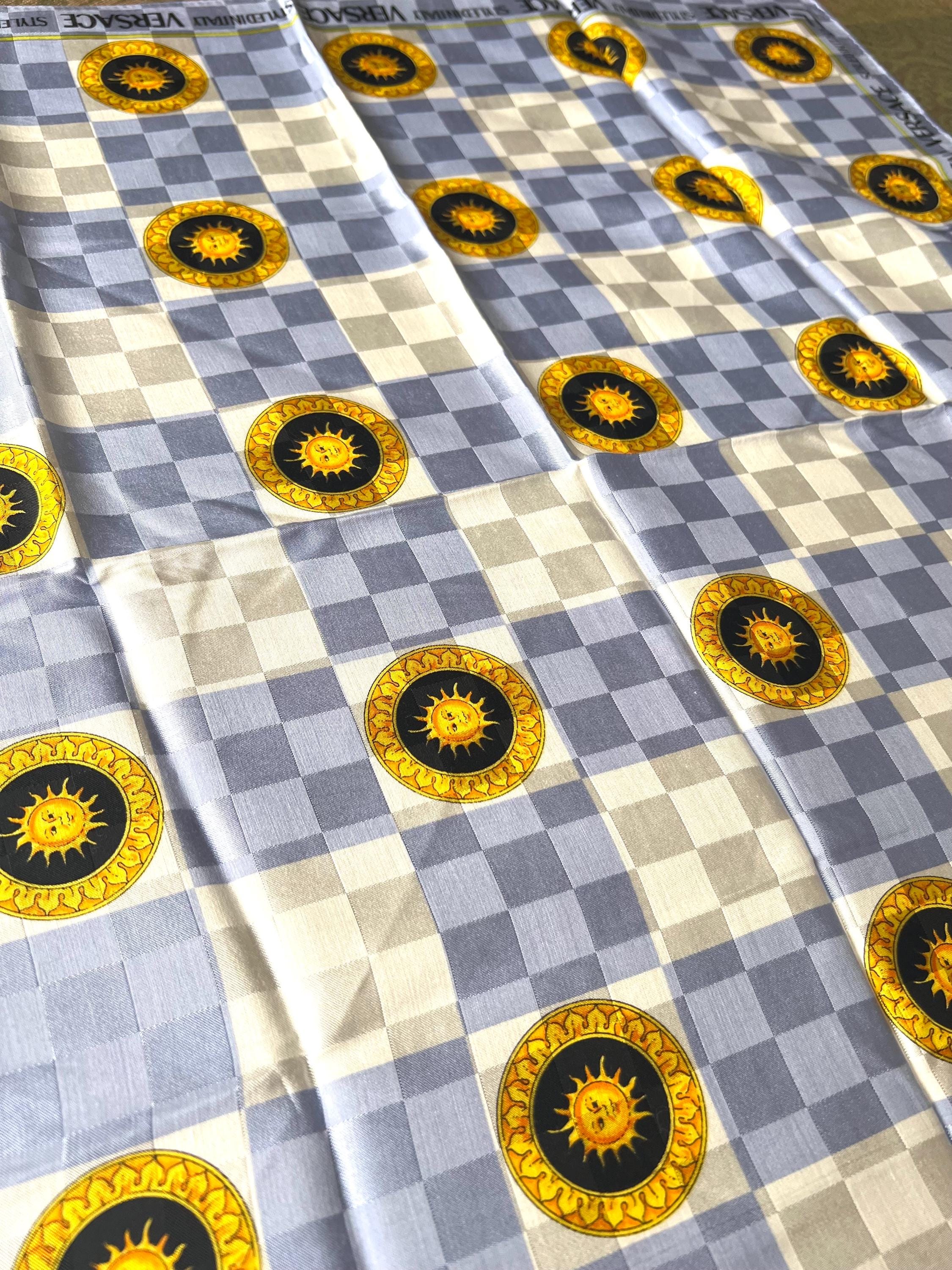 Vintage Versace Silk Scarf: 55*55cm, Designer Collectible