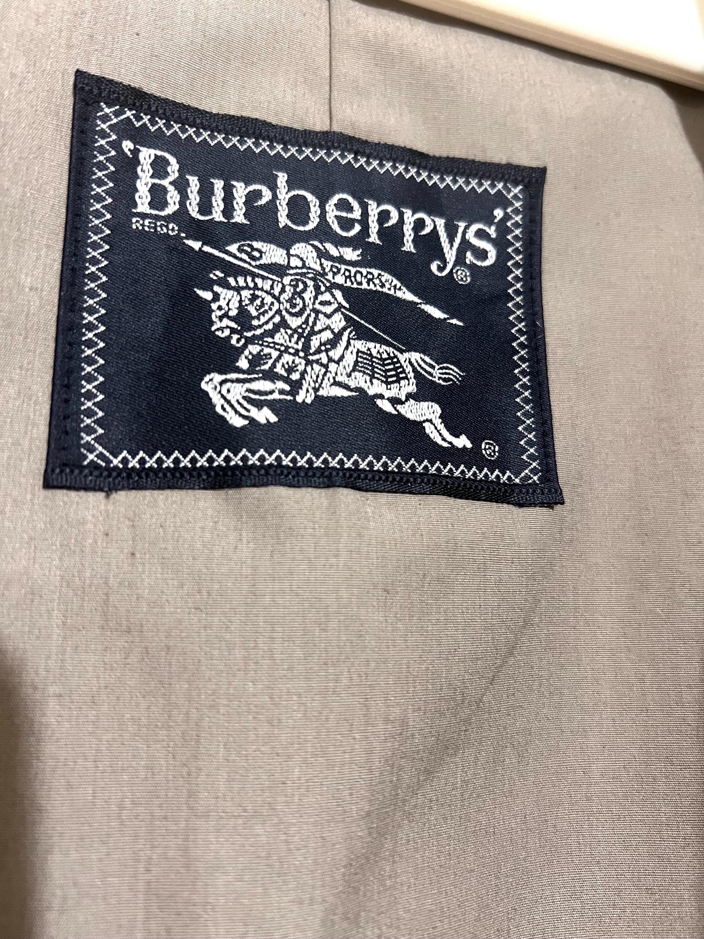 Vintage Burberrys Trench Coat | Black Label Japan, Size M