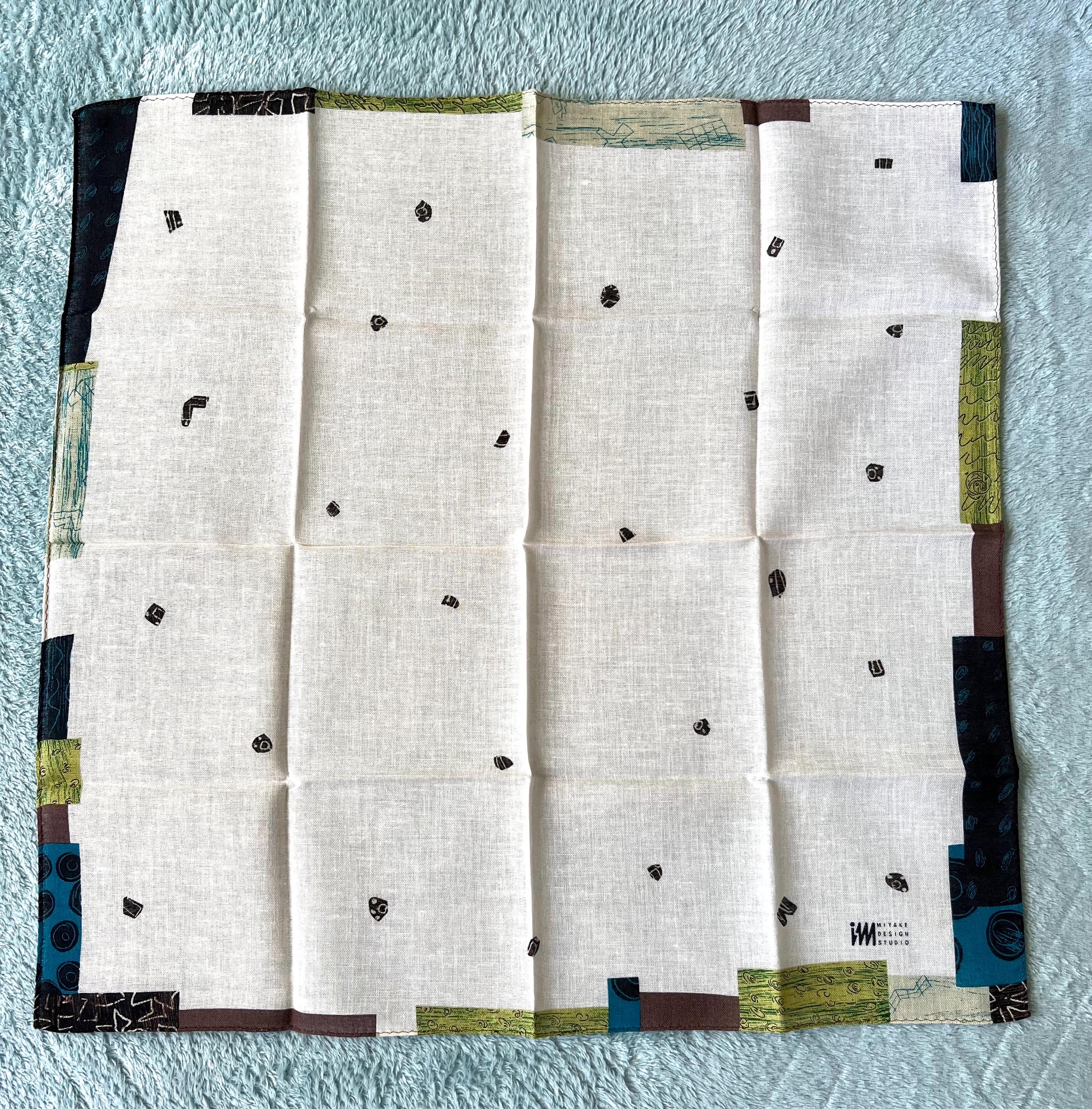 Brand New Modern Japanese Style Scarf, Issey Miyake,49*52cm