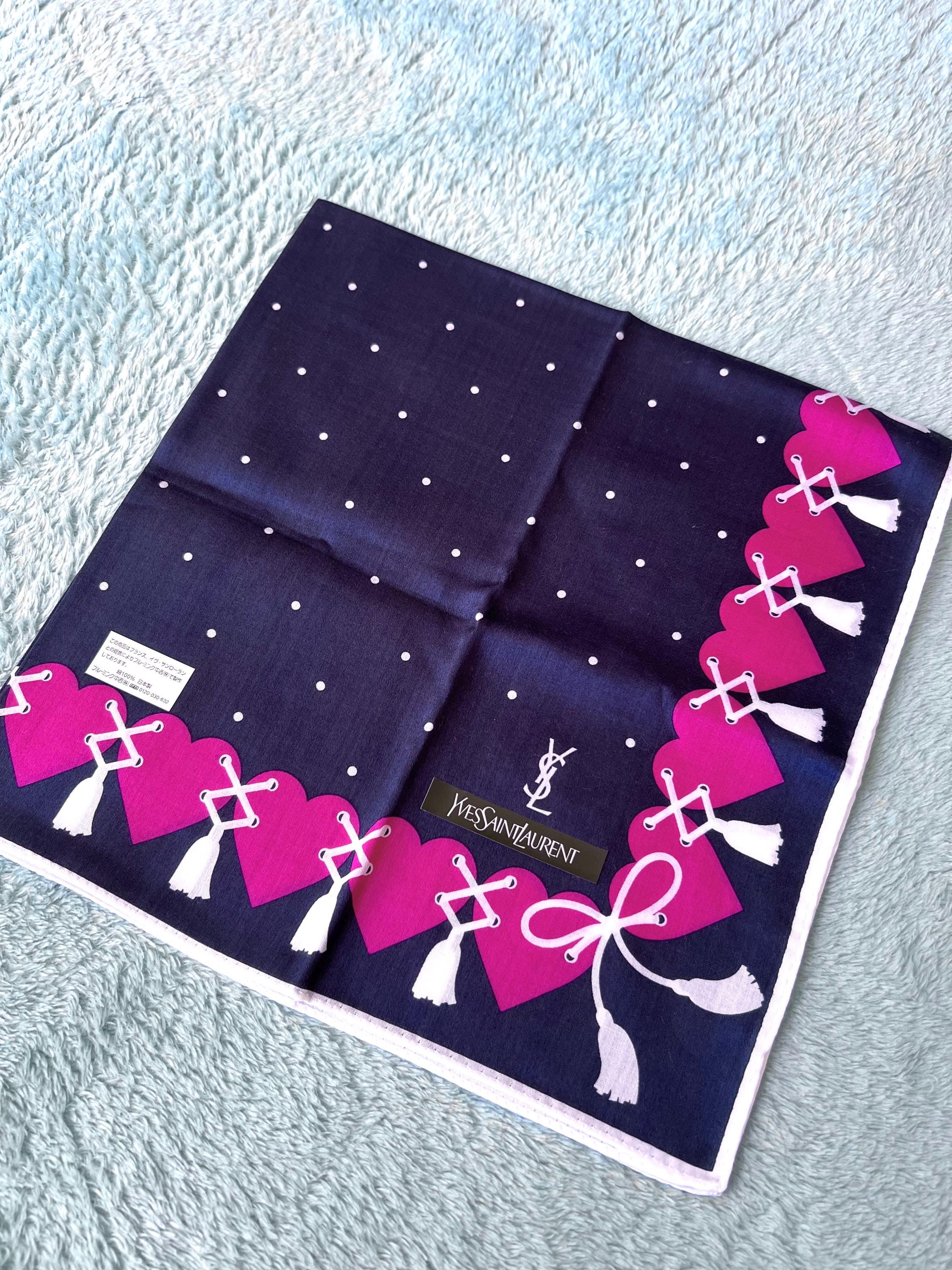 Brand New Yves Saint Laurent Scarf | 50*50cm |100% Cotton Neckerchief
