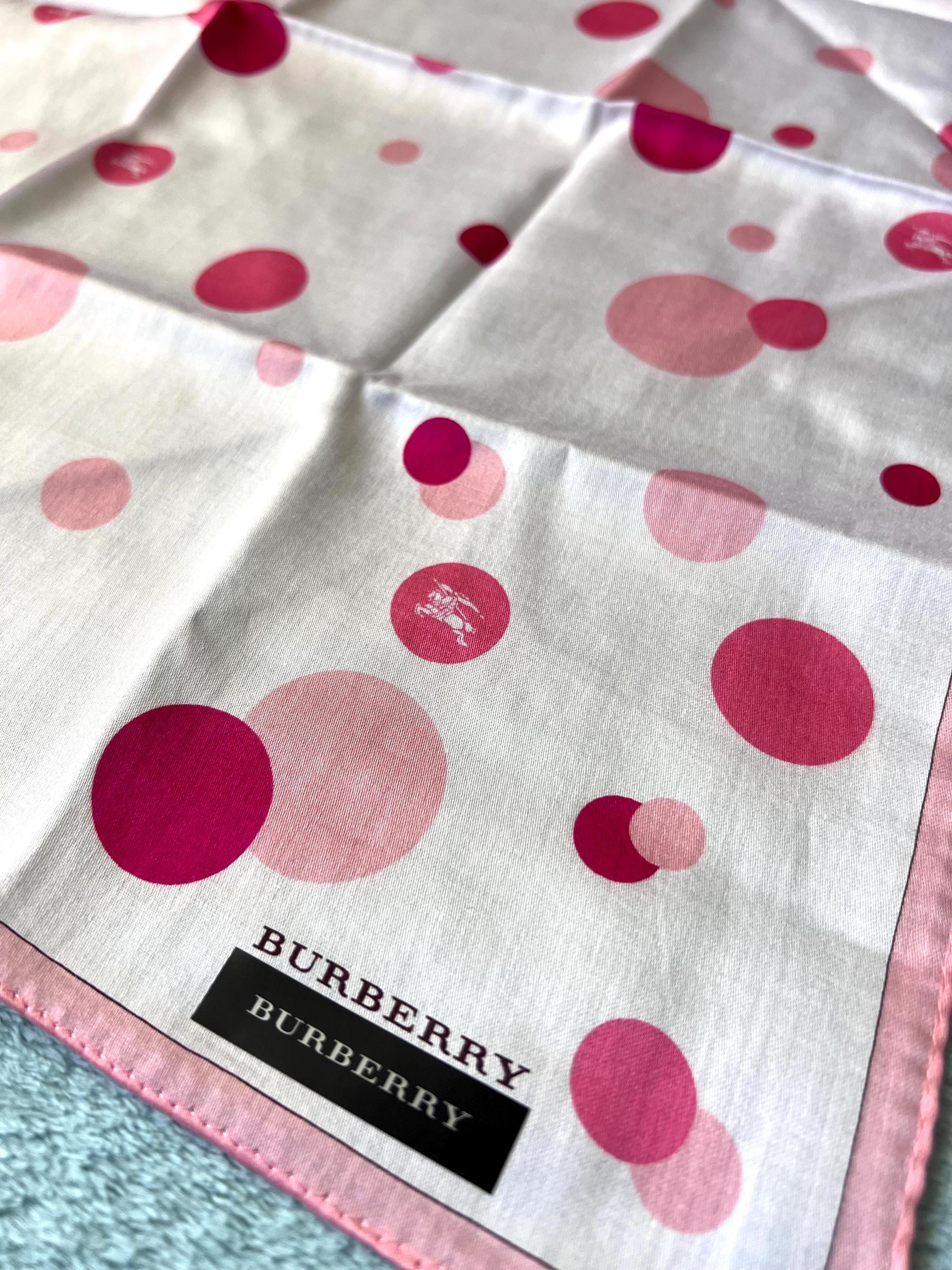 Brand New Burberry Scarf – 100% Cotton, 50x 51cm