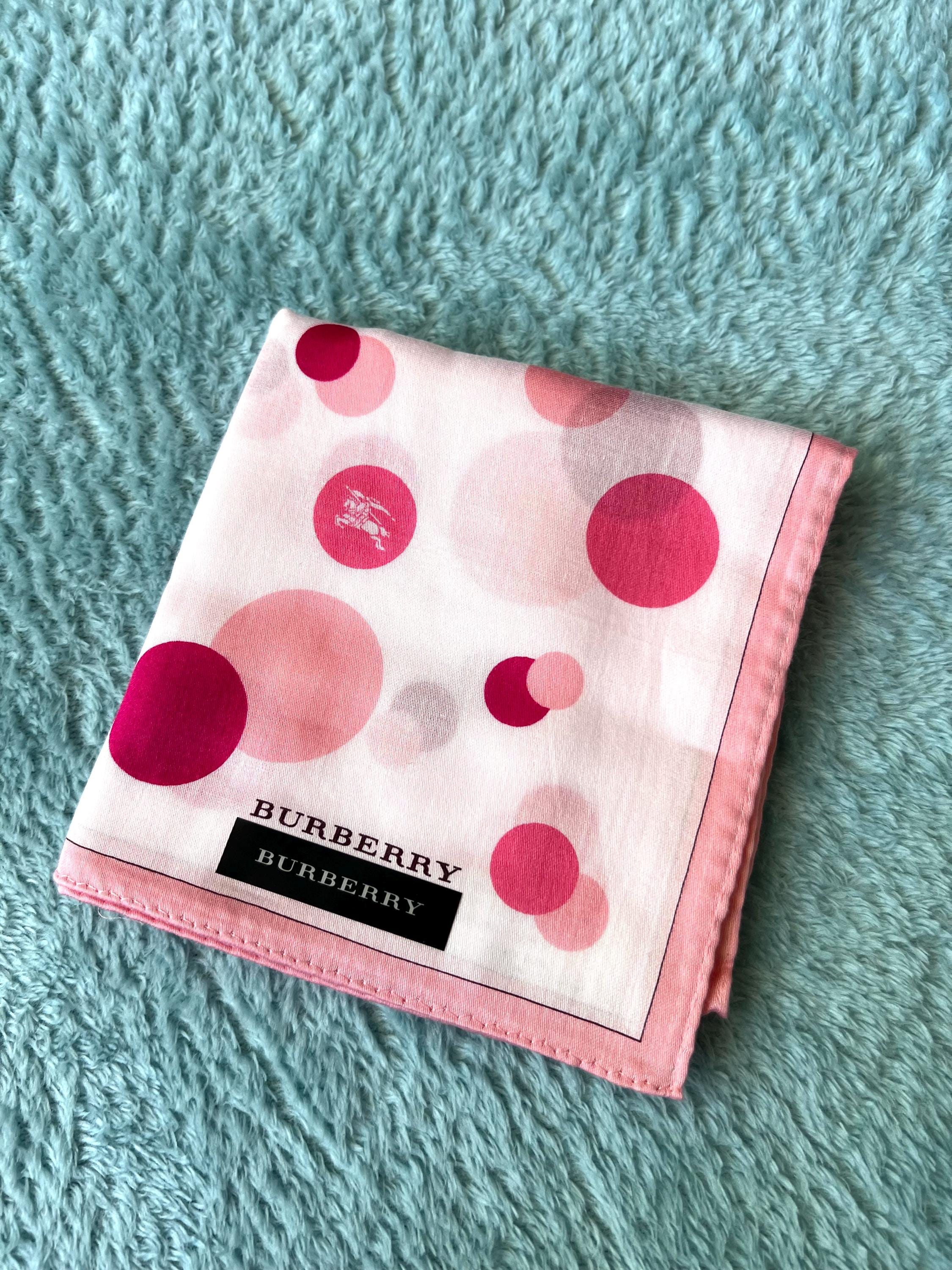 Brand New Burberry Scarf – 100% Cotton, 50x 51cm