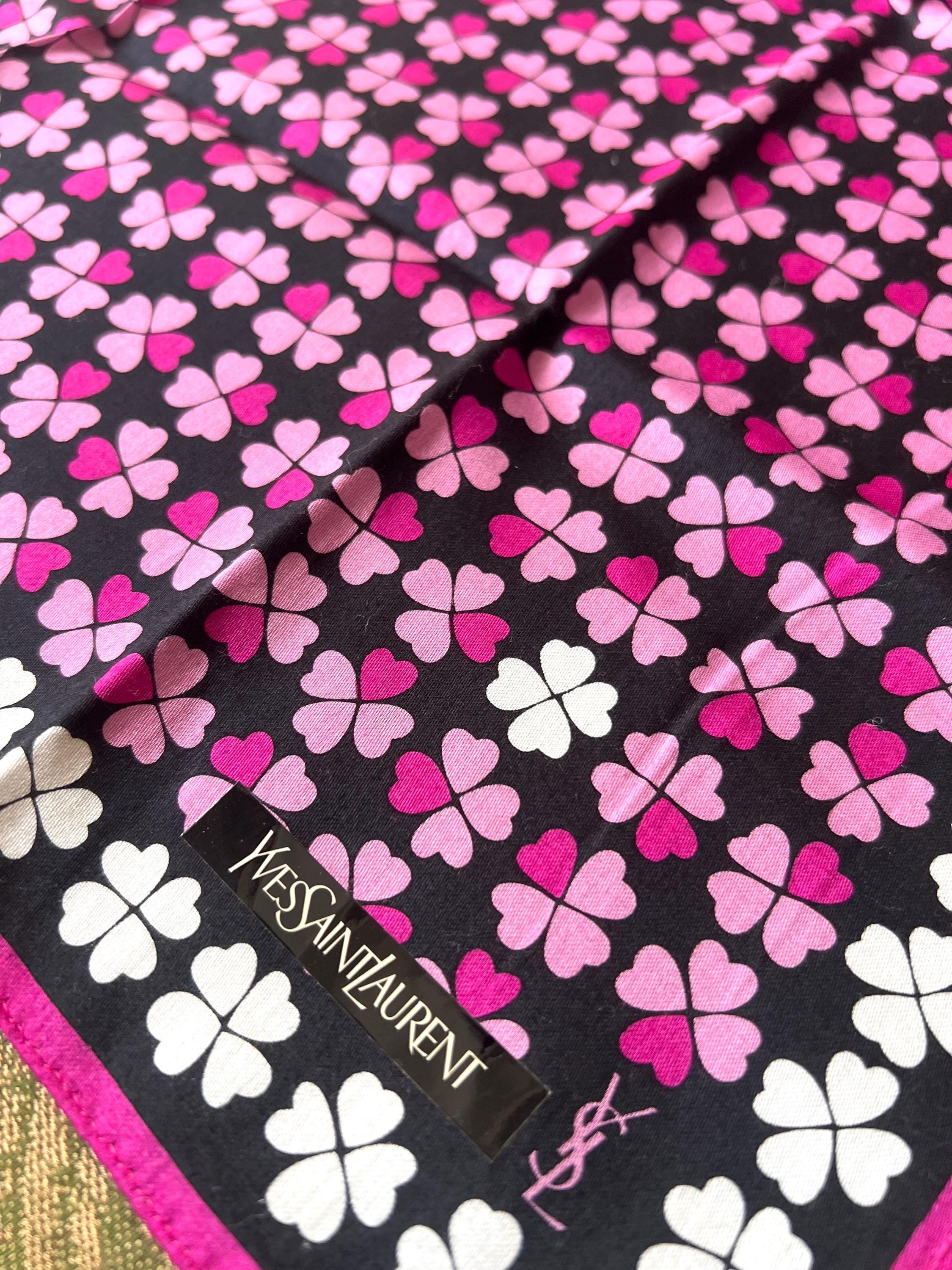 Brand New Yves Saint Laurent Scarf | 51*52cm |100% Cotton Neckerchief