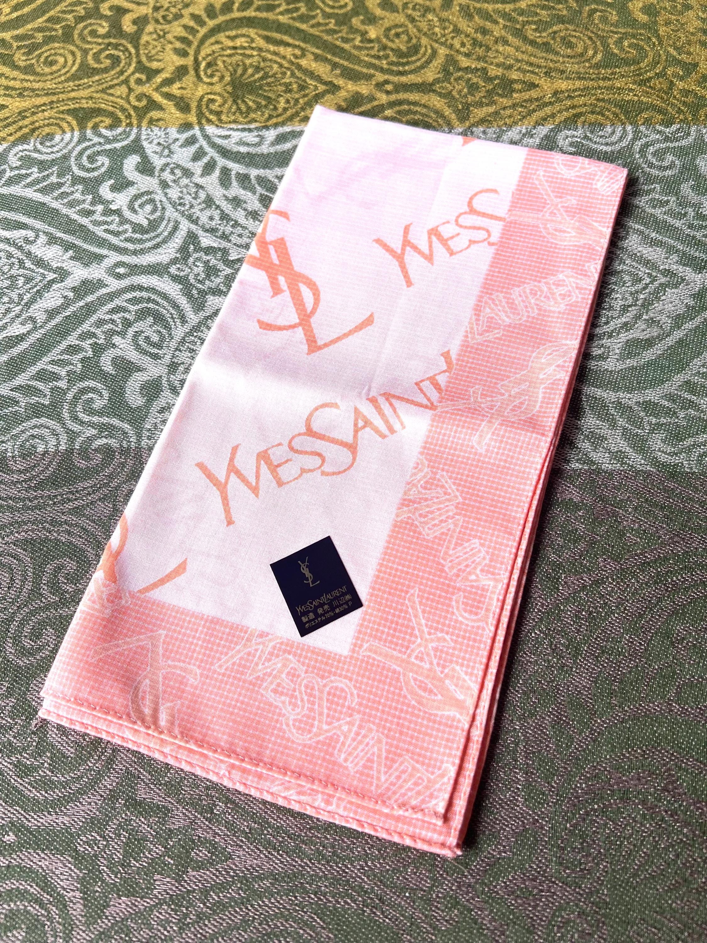 Brand New Yves Saint Laurent Scarf | 47*49cm |100% Cotton Neckerchief