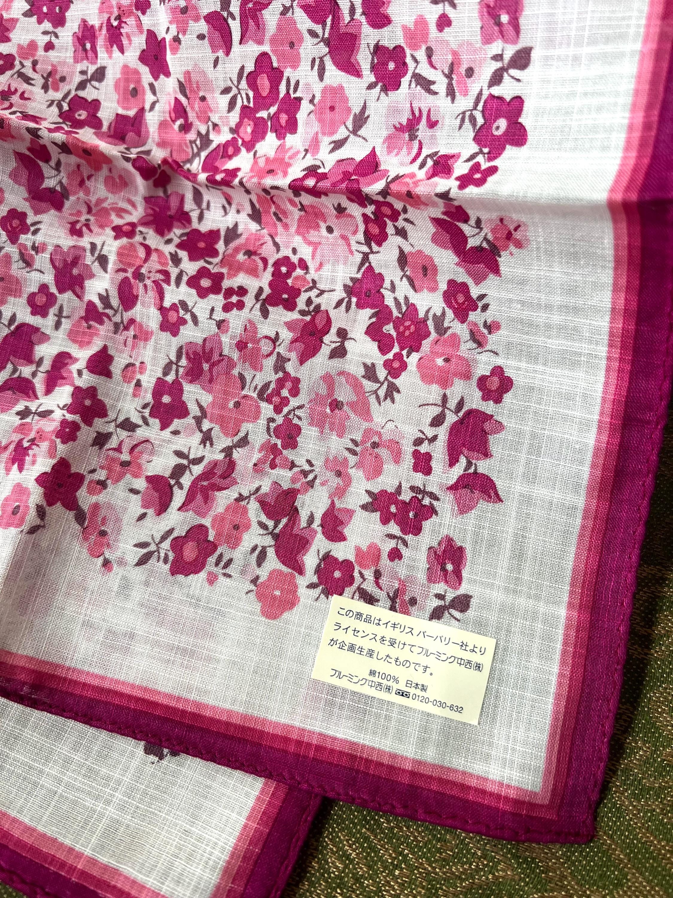 Brand New Burberry Scarf – 100% Cotton, 50x 51cm