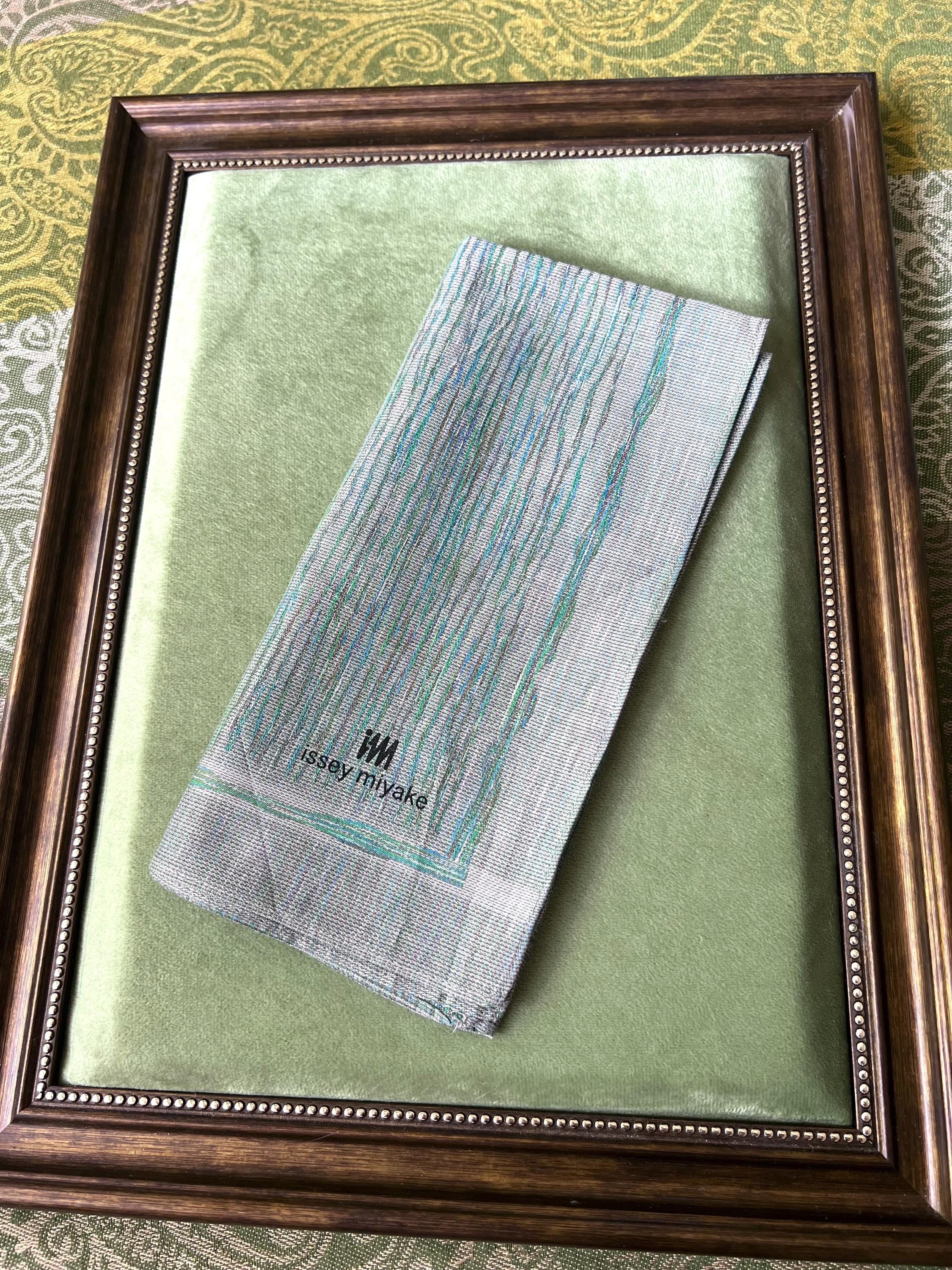Modern Japanese Style Scarf, Issey Miyake,45*47cm