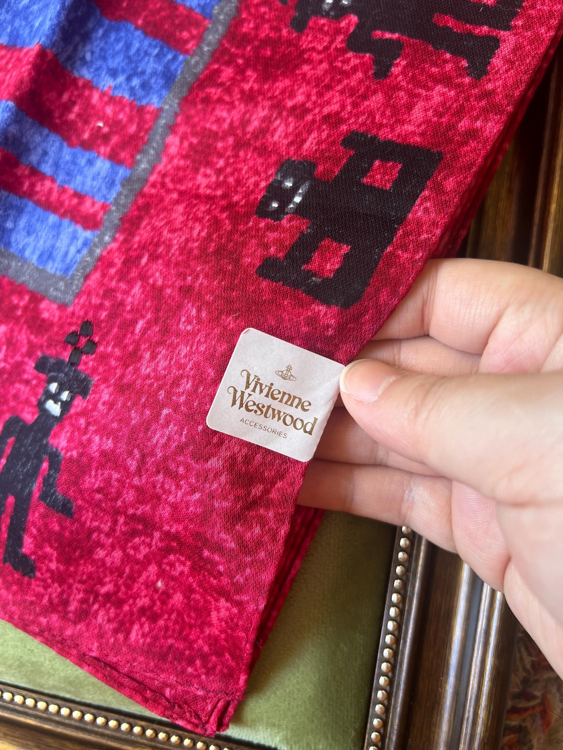 Brand New Vivienne Westwood Scarf – 100% Cotton, 50x 51cm