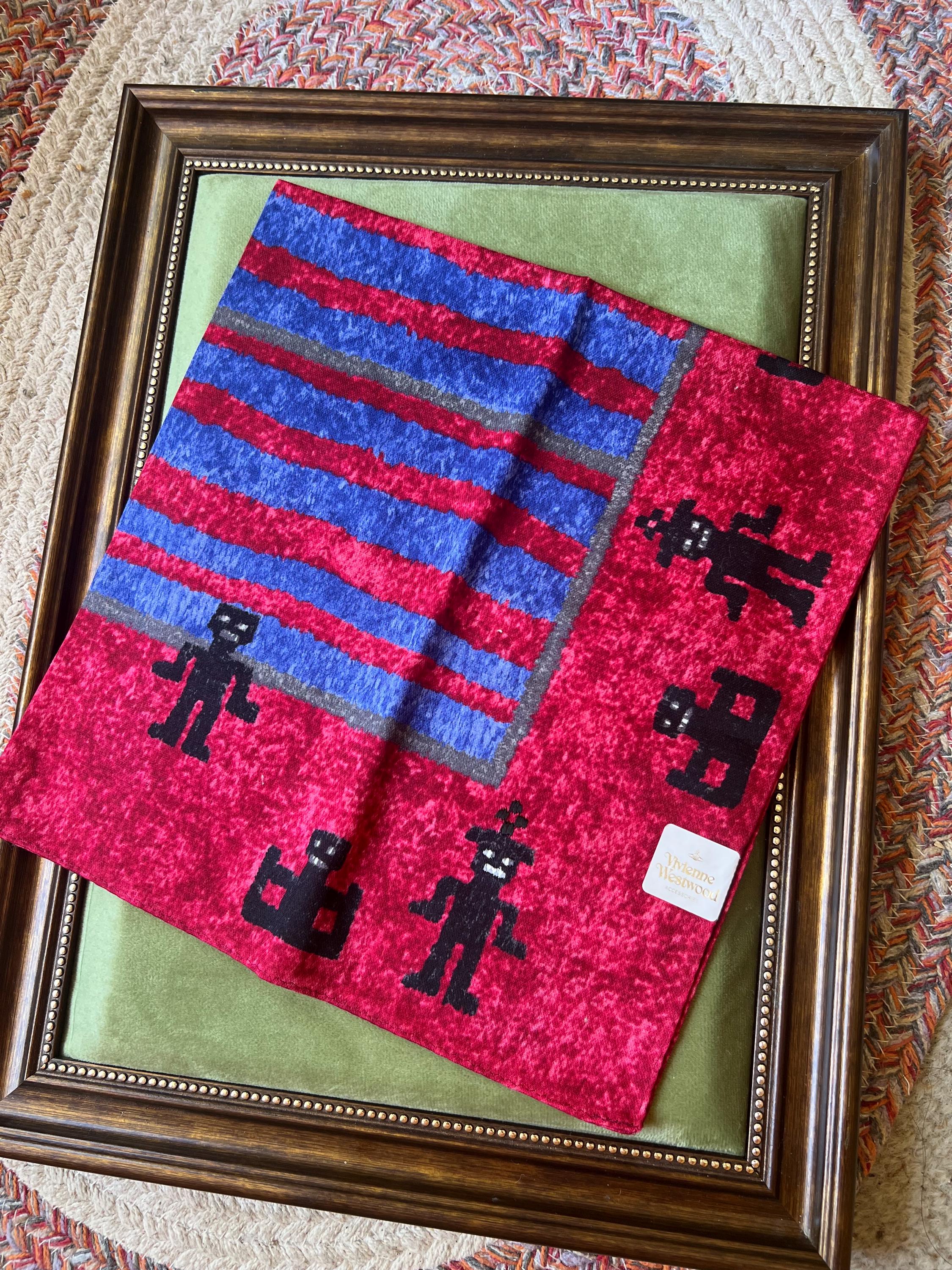 Brand New Vivienne Westwood Scarf – 100% Cotton, 50x 51cm