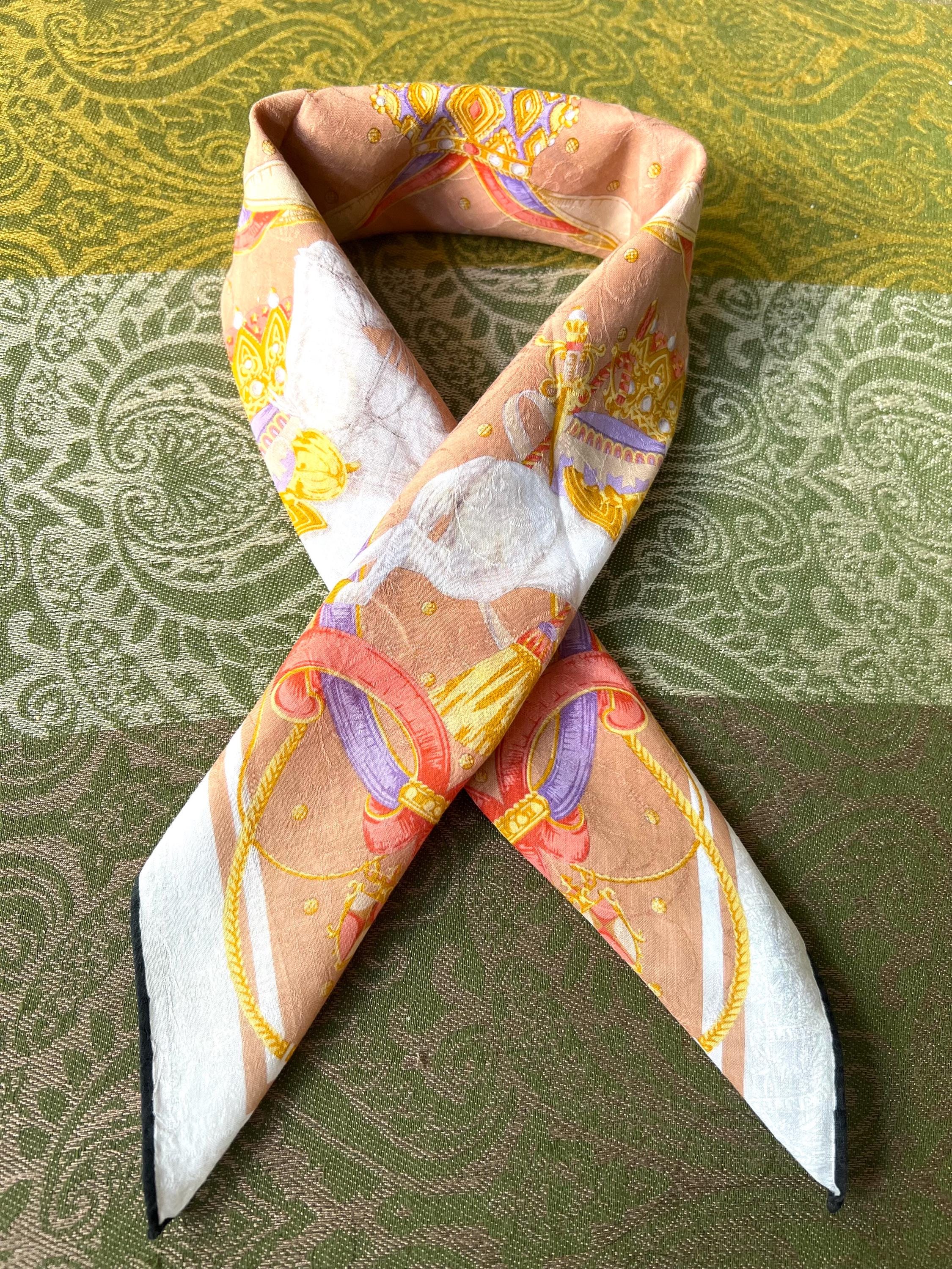 Celine Vintage Deadstock Scarf 50*52cm Handkerchief