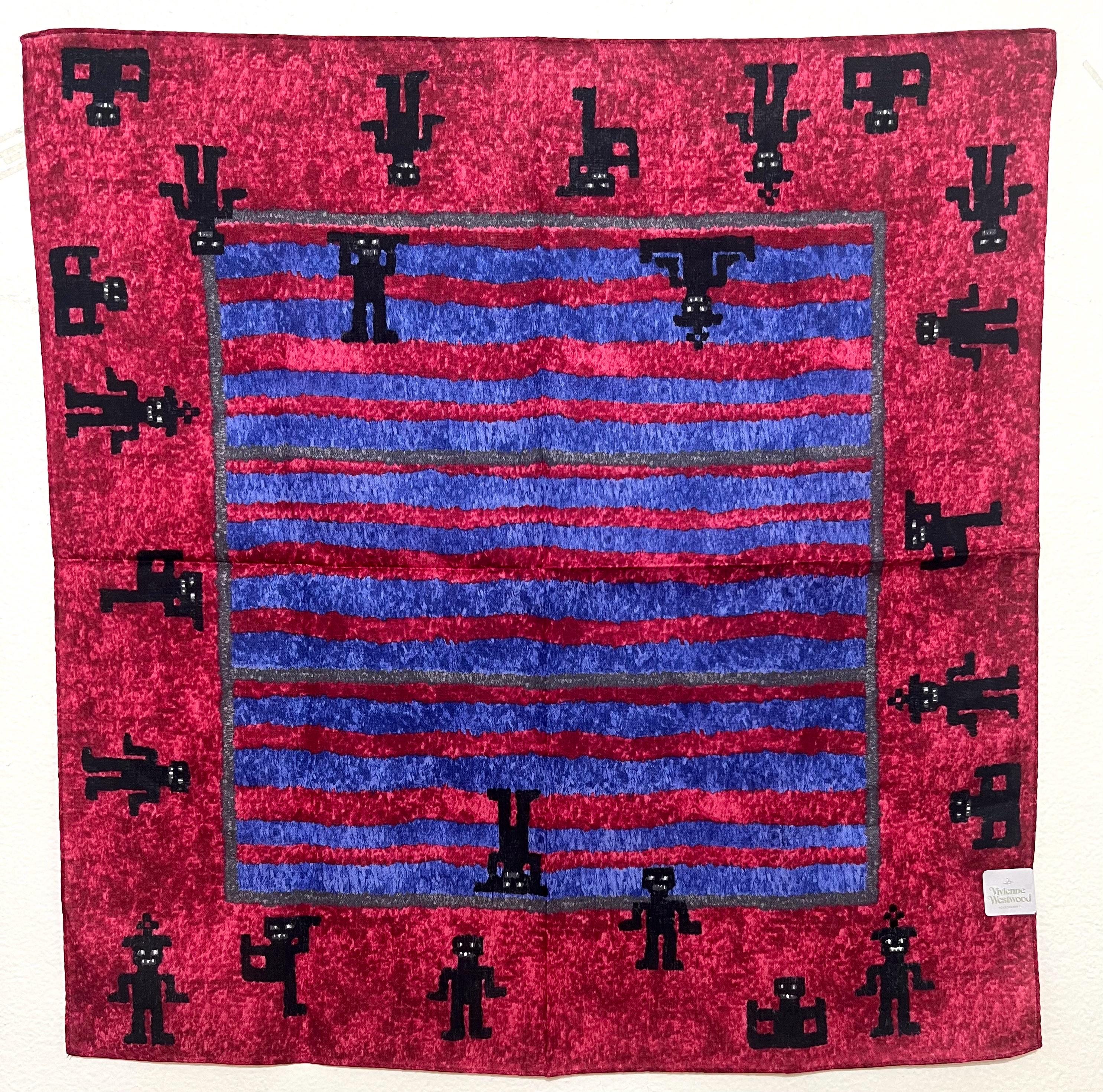 Brand New Vivienne Westwood Scarf – 100% Cotton, 50x 51cm