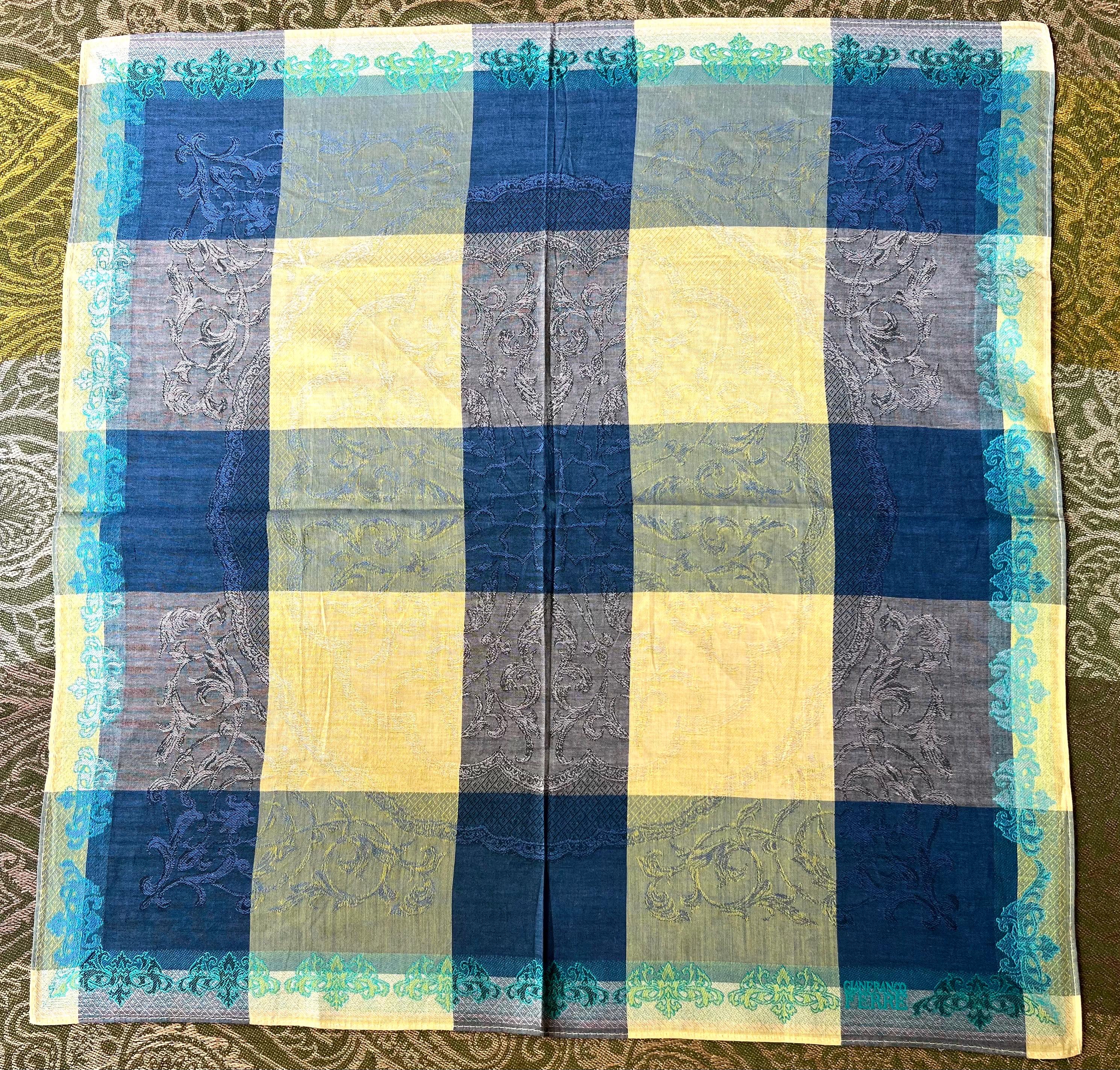 Ferre Scarf | 48*47cm |100% Cotton Neckerchief