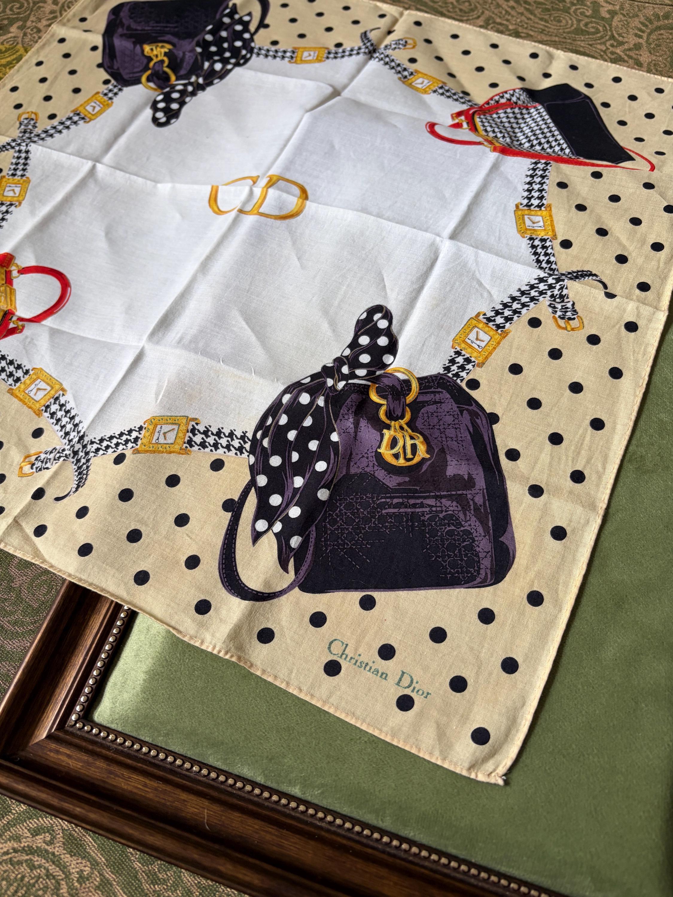 Christian Dior Vintage Deadstock Scarf