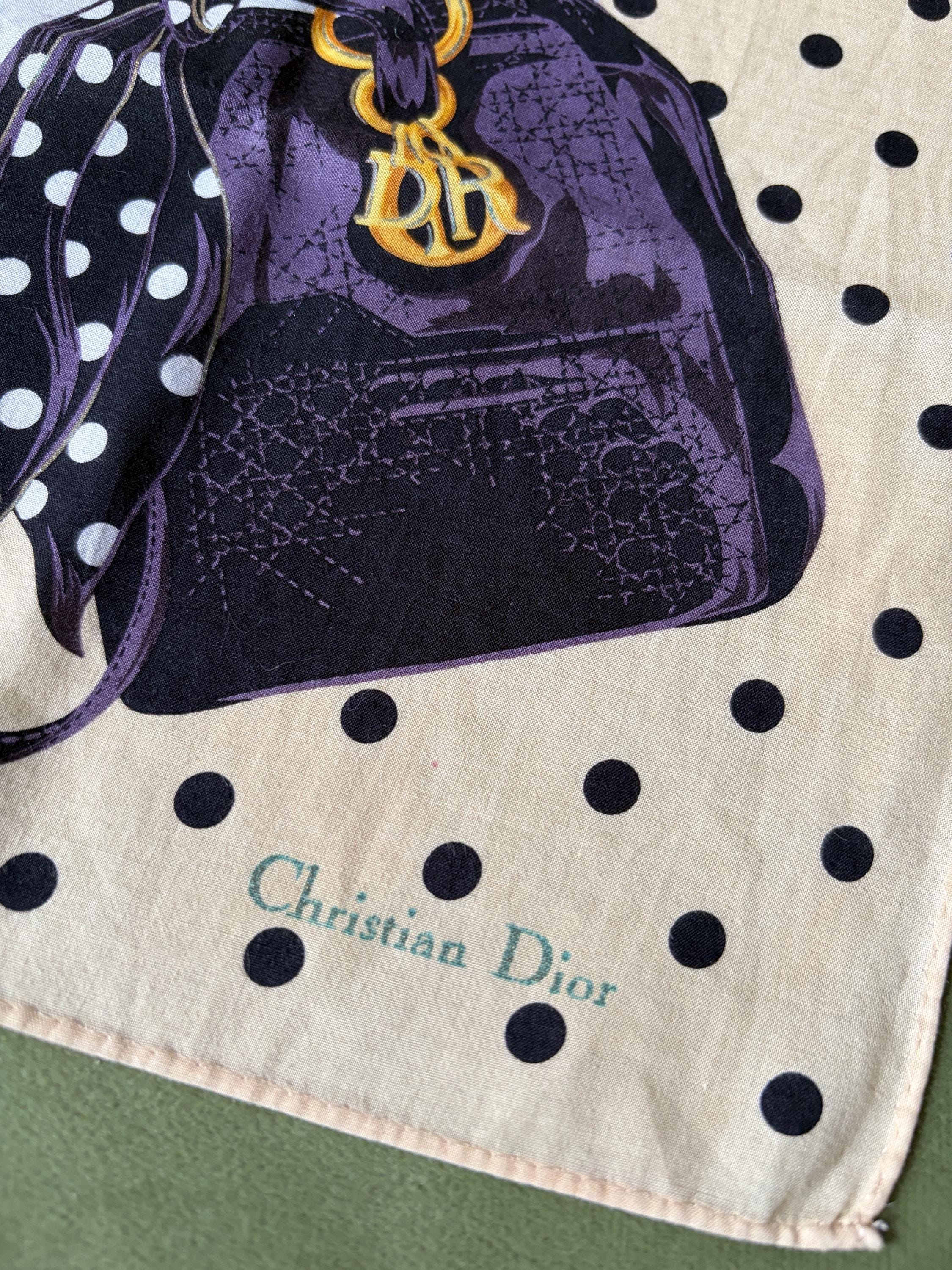 Christian Dior Vintage Deadstock Scarf