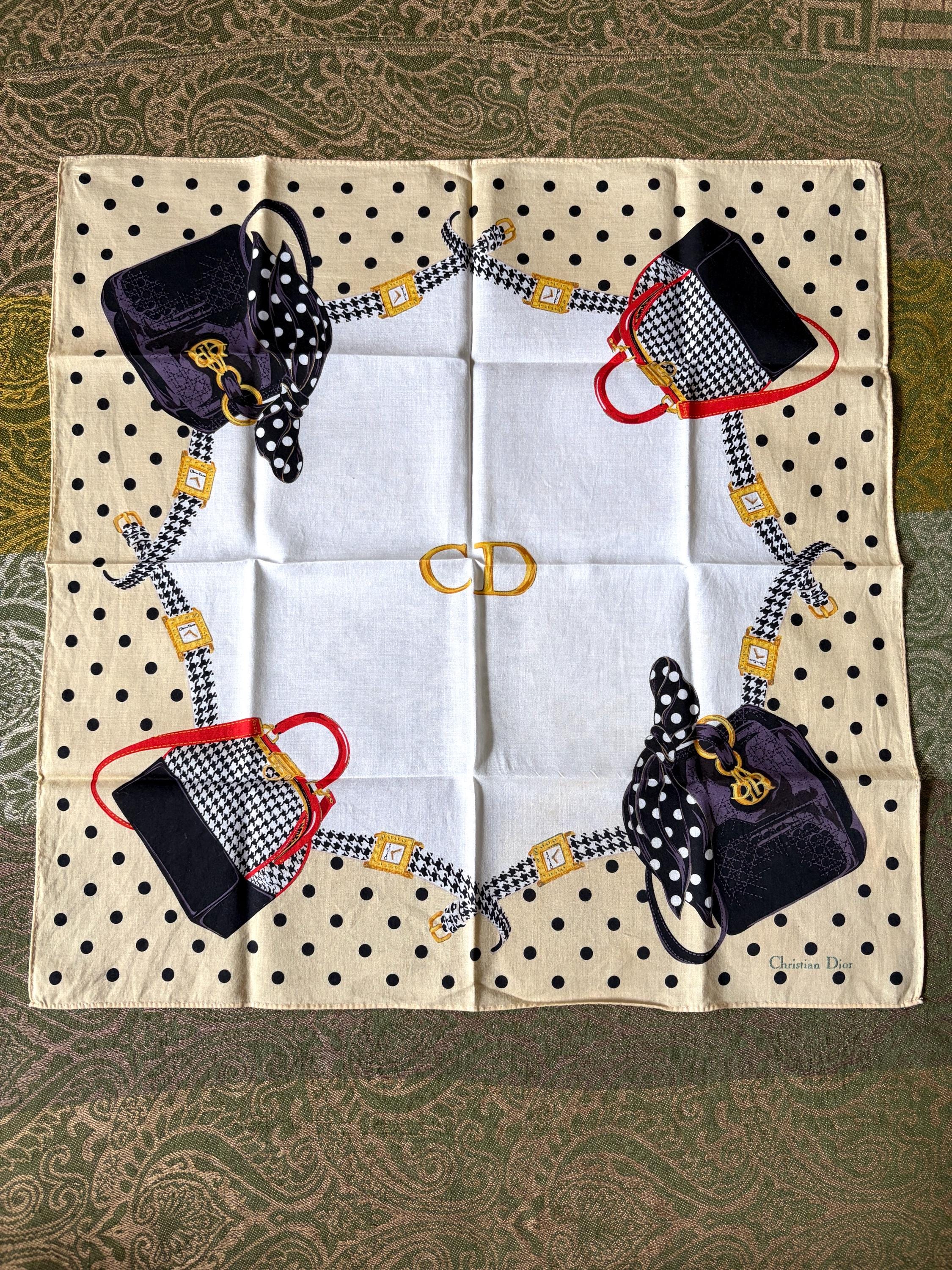 Christian Dior Vintage Deadstock Scarf
