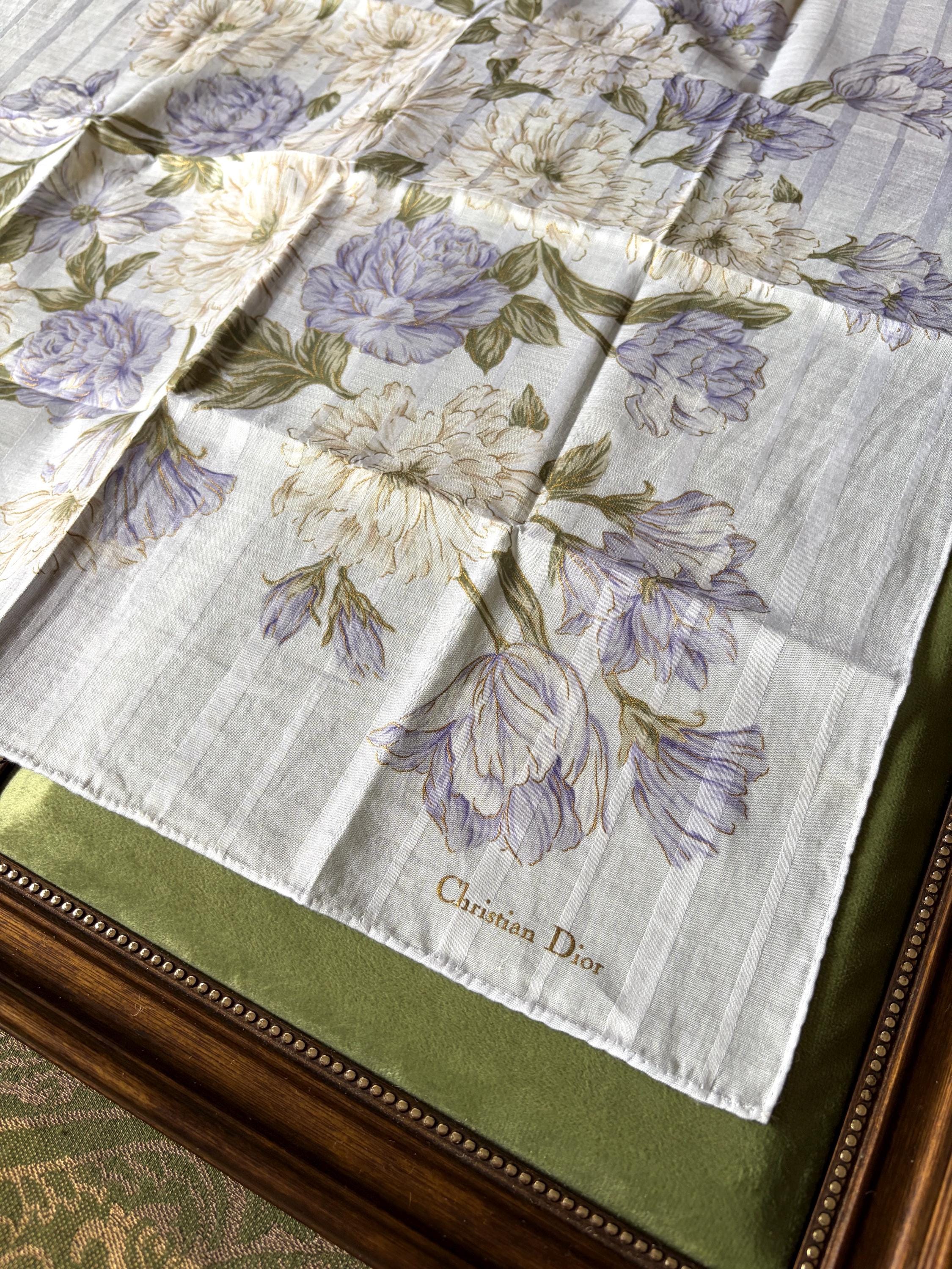 Christian Dior Vintage Deadstock Scarf Handkerchief